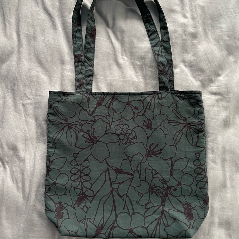 Repurposed Acacia PARADISE tote bag